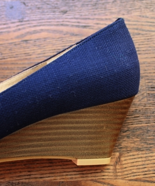 LE TALON（ルタロン）の「◇5.5CMムスビメオープントゥウエッジ（パンプス・レディース・ゴールド/ブラック/グリーン系その他/ネイビー/レッド・37/35.5/35/37.5/38/36/36.5）」の20枚目の写真