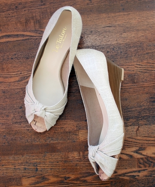 LE TALON（ルタロン）の「◇5.5CMムスビメオープントゥウエッジ（パンプス・レディース・ゴールド/ブラック/グリーン系その他/ネイビー/レッド・37/35.5/35/37.5/38/36/36.5）」の13枚目の写真