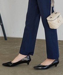 走れるパンプス ポインテッドトゥ3cmヒール