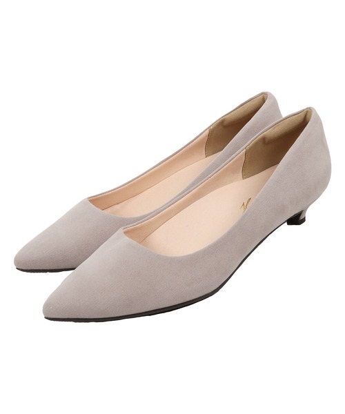 KOBE LETTUCE（コウベレタス）の「走れるパンプス ポインテッドトゥ3cmヒール（パンプス・レディース・シルバー系/グレー/ブラック系1/ブラック/ベージュ/グレイッシュベージュ/ベージュ系1/レオパード/ブラック系・3L/LL/M/L/S/XS）」の5枚目の写真