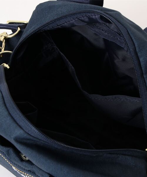 and it_(アンドイット)の「anello 両面撥水杢ポリGL 2WAYボストン(ボストンバッグ・レディース・ブラック/ピンクベージュ/ネイビー/オレンジ/ライトグレー・FREE)」の12枚目の写真