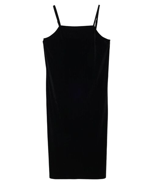 earth music&ecology（アースミュージックアンドエコロジー）の「ベロアキャミドレ（ワンピース・レディース・ブルー/ブラック/ピンク・FREE）」の19枚目の写真