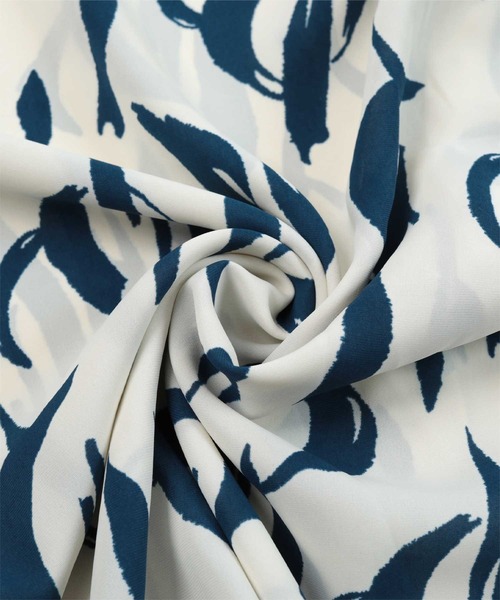 miette（ミエット）の「プリントハイネックシャツ（シャツ/ブラウス・レディース・オフホワイト/ブラック/グリーン系その他/ピンク・FREE）」の12枚目の写真