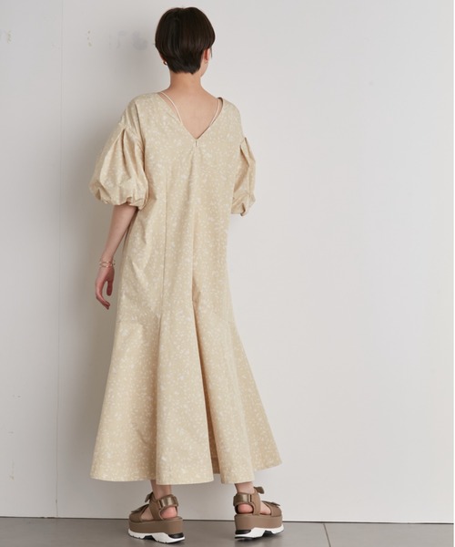 【インナー付き】emmi atelier 袖ボリュームリラックスワンピース O emmi（エミ）の「【emmi atelier】袖ボリュームリラックス