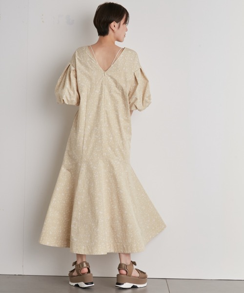 【インナー付き】emmi atelier 袖ボリュームリラックスワンピース O emmi（エミ）の「【emmi atelier】袖ボリュームリラックス