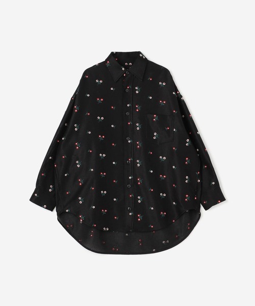 TICCA（ティッカ）の「TICCA | フラワー刺繍 シャツブルゾン WOMEN