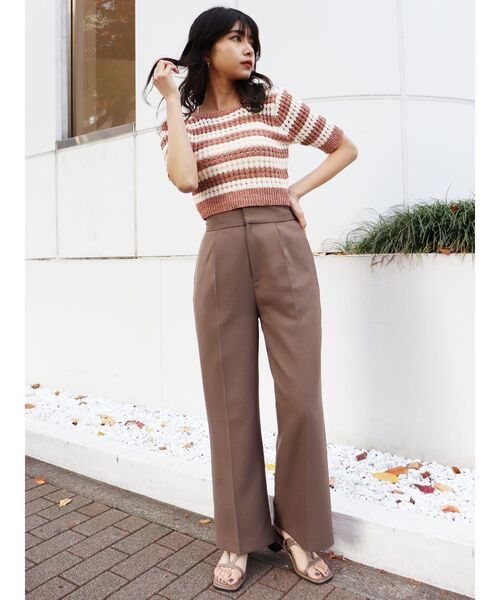 MURUA(ムルーア)の「ストリングサンダル(サンダル・レディース・ブラック/モカ・35/36/37)」の8枚目の写真