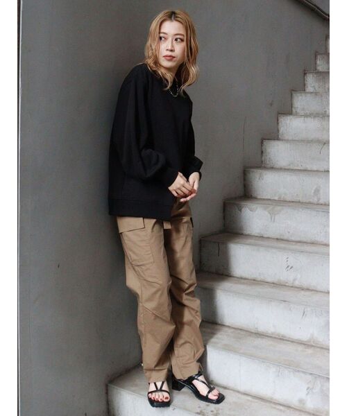 MURUA(ムルーア)の「ストリングサンダル(サンダル・レディース・ブラック/モカ・35/36/37)」の9枚目の写真