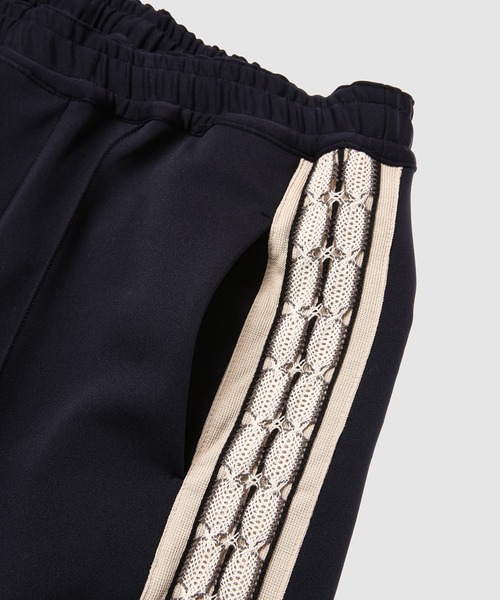 SASQUATCHfabrix.（サスクワァッチファブリックス）の「LACE TAPE TRACK PANTS（その他パンツ・メンズ・ネイビー/ベージュ系その他/カーキ・M/L/XL）」の10枚目の写真