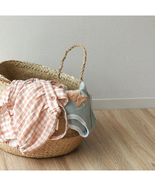 apres les cours(アプレレクール)の「3柄サスペンダー付きブルマ(その他ベビーウェア・キッズ・グレー/アイボリー/ベージュ・80)」の7枚目の写真