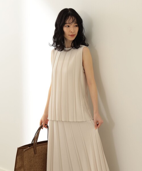 【中古】【未使用】デミルクス ビームス Demi-Luxe BEAMS ポリエステル レース ブラウス ブラック【サイズ36】【レディース】 Demi-Luxe BEAMS（デミルクス ビームス）の「Demi-Luxe BEAMS