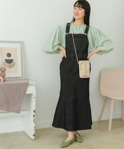 RODE SKO（ロデスコ）の「ミニセンターラインショルダーバッグ（ショルダーバッグ・レディース・ベージュ/ブラック/オフホワイト・ONE）」の6枚目の写真