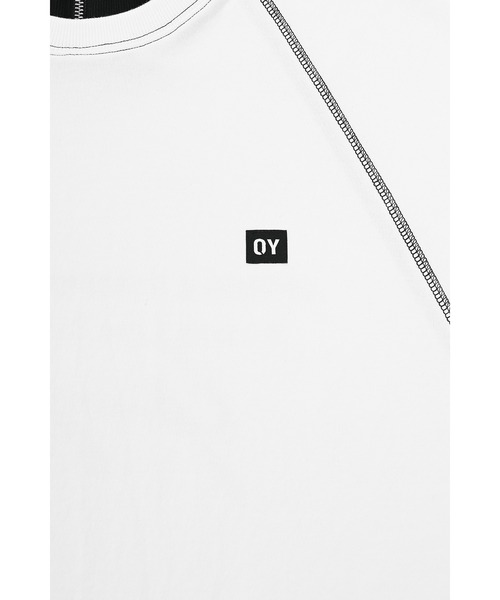 OY（オーワイ）の「『OY/オーワイ』TYPOGRAPHIC LOGO ZIPPER POLA LONG SLEEVE/ロゴジップポラロングスリーブ（Tシャツ/カットソー・メンズ・グレー/ブラック/ホワイト・FREE）」の7枚目の写真