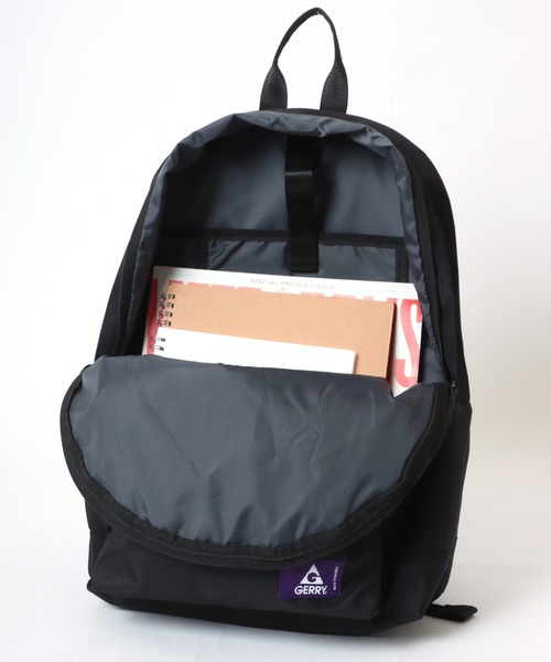 GERRY(ジェリー)の「GERRY/ジェリー Day Pack/撥水 デイパック/バックパック/リュック(バックパック/リュック・メンズ・ブラック・FREE)」の7枚目の写真