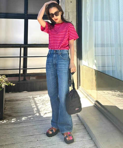 RODEO CROWNS WIDE BOWL（ロデオクラウンズワイドボウル）の「BICOLOR グルカサンダル（サンダル・レディース・イエロー系その他/ブラック・LARGE/MEDIUM）」の20枚目の写真