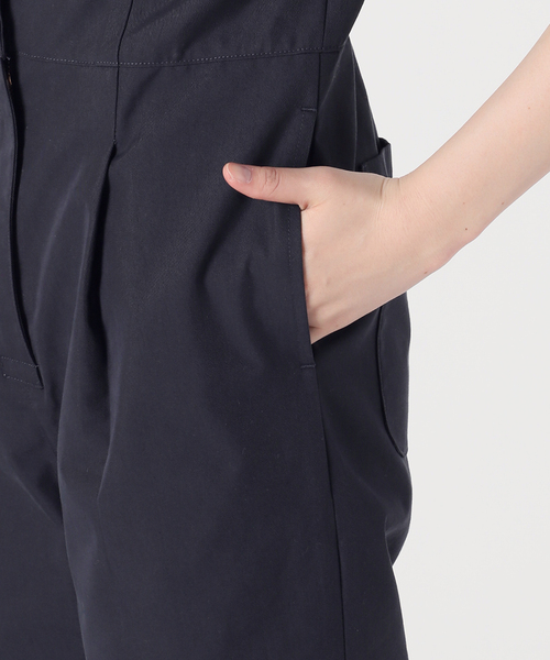 U by SPICK&SPAN（ユーバイスピックアンドスパン）の「パフスリーブオールインワン（つなぎ/オールインワン・レディース・ホワイト系その他/ネイビー・FREE）」の13枚目の写真