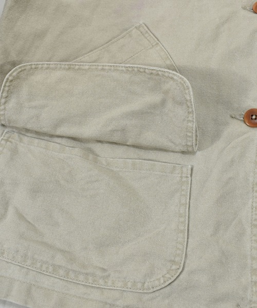 L.L.Bean(エルエルビーン)の「【ヴィンテージ古着】80s L.L.Bean / エルエルビーン デニムハンティングジャケット USA製(ブルゾン・メンズ・アイボリー・X-LARGE)」の5枚目の写真