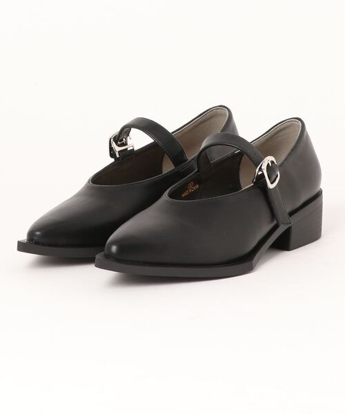 Fabby fabby(ファビィーファビィー)の「ストラップポインテッドパンプス(パンプス・レディース・ブラック/ベージュ/オフホワイト・LARGE/SMALL/MEDIUM)」の20枚目の写真