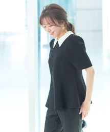 ブラウス 2way ギャザー リボン 千葉由佳 and Cherim and Cherim（アンドシェリム）｜シャツ/ブラウス一覧 - WEAR