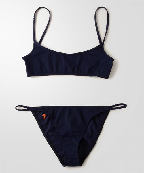 UNITED ARROWS（ユナイテッドアローズ）の「＜TOMAS　MAIER（トーマス マイヤー）＞ SOLID/BAND ビキニ（水着・レディース・ダークグレー/コバルトブルー・2）」の2枚目の写真