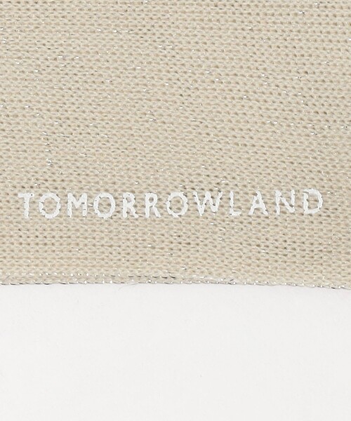 TOMORROWLAND (トゥモローランド)の「TOMORROWLAND ラメシアーソックス(ソックス/靴下・レディース・ブラック/ライトグレー・FREE)」の7枚目の写真