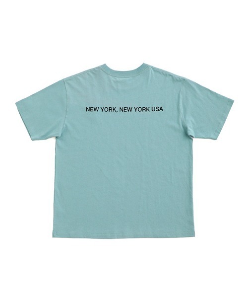 Manhattan Portage（マンハッタンポーテージ）の「Short Sleeve Print T-Shirt（Tシャツ/カットソー・メンズ・ブルー/ホワイト/ラベンダー/チャコール・LARGE/MEDIUM）」の10枚目の写真