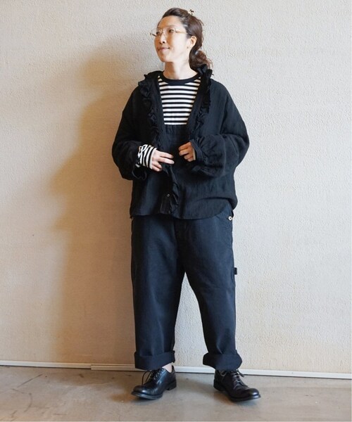 journal standard luxe 　リネンワッシャー フリルブラウス 楽天市場】リネンワッシャー フリルブラウス journal standard