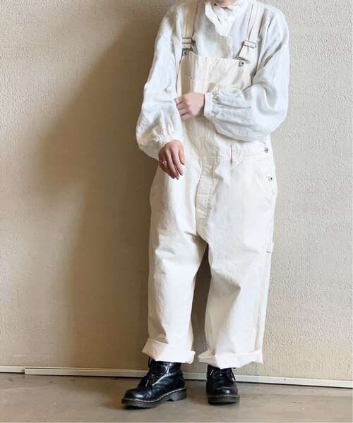 journal standard luxe リネンワッシャーフリルブラウス 白 追加》リネンワッシャー フリルブラウス（シャツ/ブラウス）｜JOURNAL