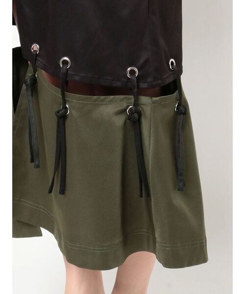 MURUA（ムルーア）の「ハトメラップジャンスカ（ワンピース・レディース・ブラック/グレー・FREE）」の19枚目の写真