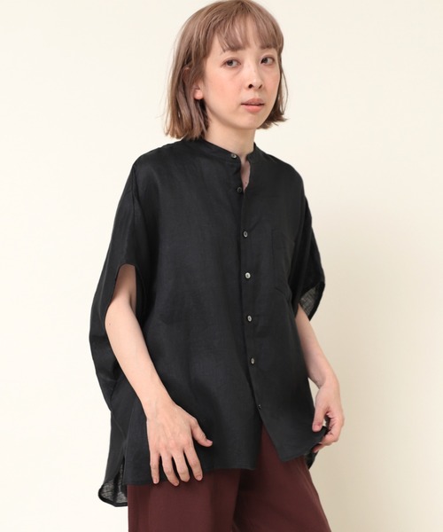 RNA-N（アールエヌエーエヌ）の「B2762 リネンスクエアシャツ（シャツ