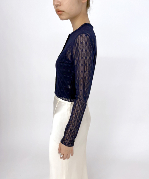 エディットフォールル　レースカーディガン EDIT. FOR LULU（エディットフォールル）の「petite LULU レース