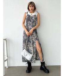 EMODA | スリットキャミソールワンピース(ワンピース)