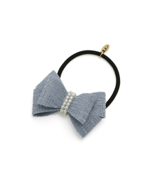 パールライン立体リボンポニー