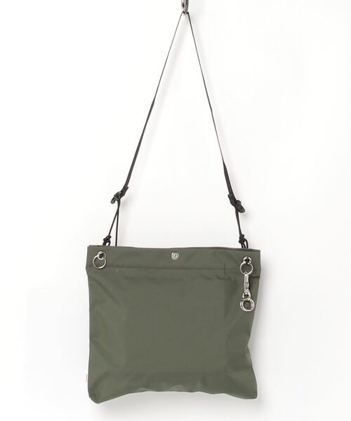 NUNC（ヌンク）の「nunc NN104 3 Layered Nylon Sacoche（ショルダーバッグ・メンズ・ブラック/ベージュ/オリーブ・FREE）」の5枚目の写真