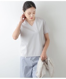 ソルシールド 半袖Vネックカットソー