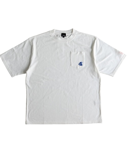 __gram.(スペースグラム)の「ワンポイント刺繍サウナTシャツ(Tシャツ/カットソー・メンズ・ホワイト/ライトグリーン/ミント/ブルー系/ブルー系1/ブルーグレー/ホワイト系/ホワイト系1/ライトグリーン系・M/L)」の10枚目の写真