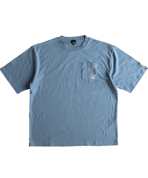 __gram.(スペースグラム)の「ワンポイント刺繍サウナTシャツ(Tシャツ/カットソー・メンズ・ホワイト/ライトグリーン/ミント/ブルー系/ブルー系1/ブルーグレー/ホワイト系/ホワイト系1/ライトグリーン系・M/L)」の14枚目の写真