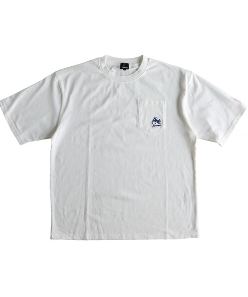 __gram.(スペースグラム)の「ワンポイント刺繍サウナTシャツ(Tシャツ/カットソー・メンズ・ホワイト/ライトグリーン/ミント/ブルー系/ブルー系1/ブルーグレー/ホワイト系/ホワイト系1/ライトグリーン系・M/L)」の11枚目の写真