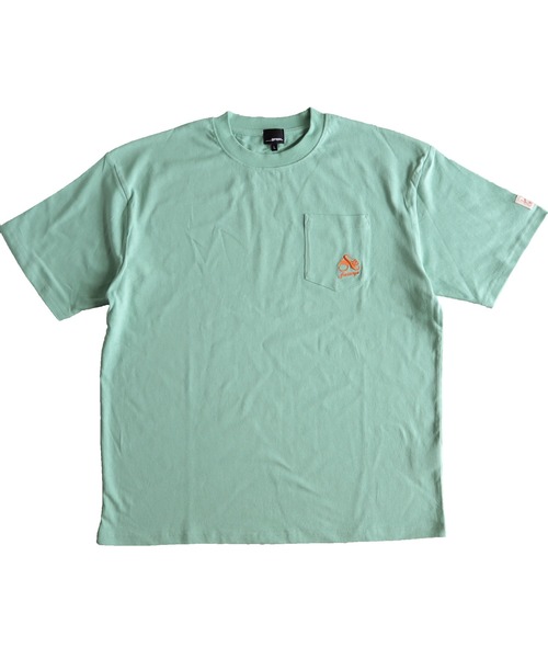 __gram.(スペースグラム)の「ワンポイント刺繍サウナTシャツ(Tシャツ/カットソー・メンズ・ホワイト/ライトグリーン/ミント/ブルー系/ブルー系1/ブルーグレー/ホワイト系/ホワイト系1/ライトグリーン系・M/L)」の15枚目の写真