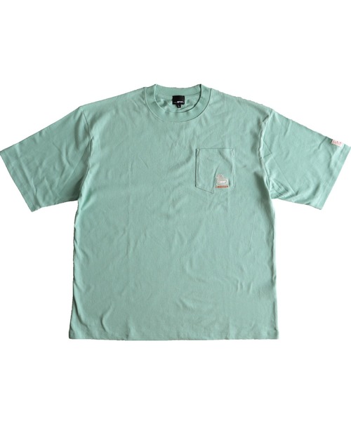 __gram.(スペースグラム)の「ワンポイント刺繍サウナTシャツ(Tシャツ/カットソー・メンズ・ホワイト/ライトグリーン/ミント/ブルー系/ブルー系1/ブルーグレー/ホワイト系/ホワイト系1/ライトグリーン系・M/L)」の18枚目の写真