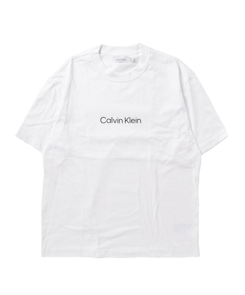 Lulu & Arnie(るるあんどあーにー)の「Calvin Klein / カルバン クライン SS RLXD STANDARD LOGO リラックスフィット ロゴ クルーネック 半袖 Tシャツ(Tシャツ/カットソー・メンズ・ブラック/ホワイト・MEDIUM/LARGE/X-LARGE)」の12枚目の写真