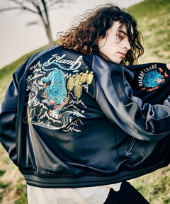 Schott/ショット/EMB. TIGER GRUNGE SOUVENIR JACKET/タイガー