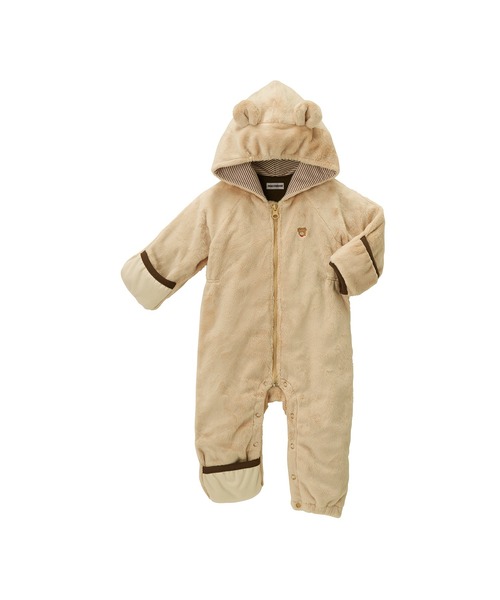 マイクロファーカバーオール（ロンパース）｜MIKI HOUSE（ミキハウス