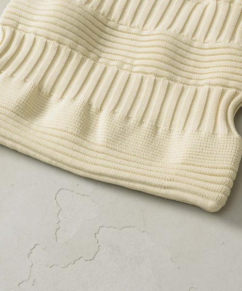 NEUNA（ヌナ）の「ニットウェーブショルダー/ハンドバッグ（ショルダーバッグ・レディース・ブラック/アイボリー・FREE）」の12枚目の写真