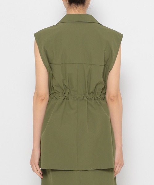 HEREIAM（ヘレイアム）の「【HEREIAM】接触冷感/クールマテリアルベスト（ベスト・レディース・ブラック/カーキ・SMALL/MEDIUM）」の12枚目の写真