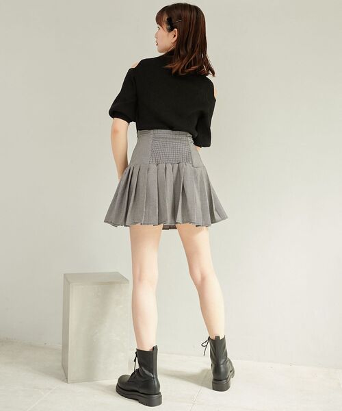 MAJESTIC LEGON(マジェスティックレゴン)の「チェックプリーツスカパン(その他パンツ・レディース・A/B・MEDIUM/SMALL)」の5枚目の写真