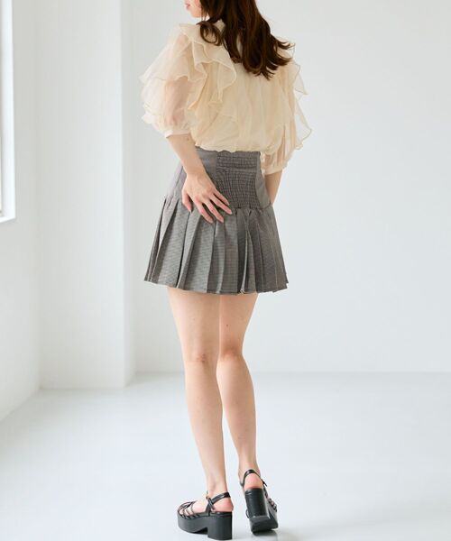 MAJESTIC LEGON(マジェスティックレゴン)の「チェックプリーツスカパン(その他パンツ・レディース・A/B・MEDIUM/SMALL)」の12枚目の写真