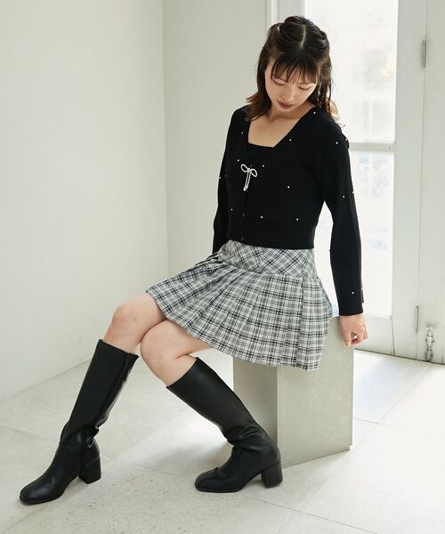 MAJESTIC LEGON(マジェスティックレゴン)の「チェックプリーツスカパン(その他パンツ・レディース・A/B・MEDIUM/SMALL)」の17枚目の写真