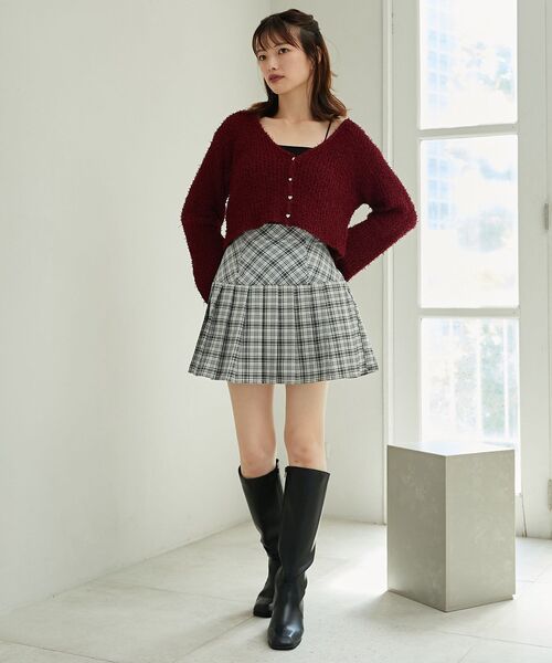 MAJESTIC LEGON(マジェスティックレゴン)の「チェックプリーツスカパン(その他パンツ・レディース・A/B・MEDIUM/SMALL)」の20枚目の写真