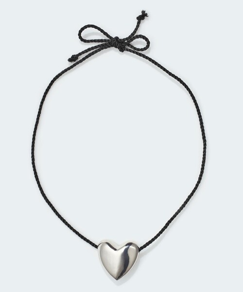 Firsthand（ファーストハンド）の「ANNIKA INEZ/アニカイネズ Heart Necklace Large / ハートネックレス ラージ（ネックレス・レディース・シルバー・ONE SIZE）」の2枚目の写真